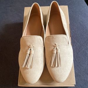 J Crew tassel smoking loafer